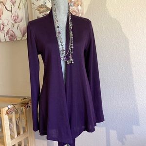 41Hawthorne Open front Cardigan Sz Lg